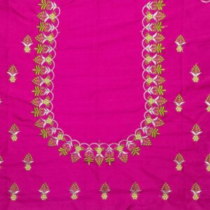 floral neck embroidery design, c 127