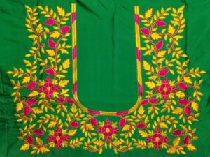 floral neck embroidery design (code: c 128) floral neck embroidery design (code: c 128)