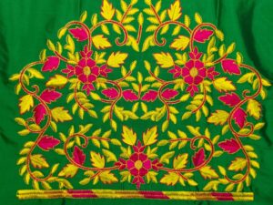floral neck embroidery design (code: c 128) floral neck embroidery design (code: c 128)
