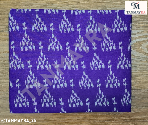 violet color ikat print daily wear saree violet color ikat print daily wear saree